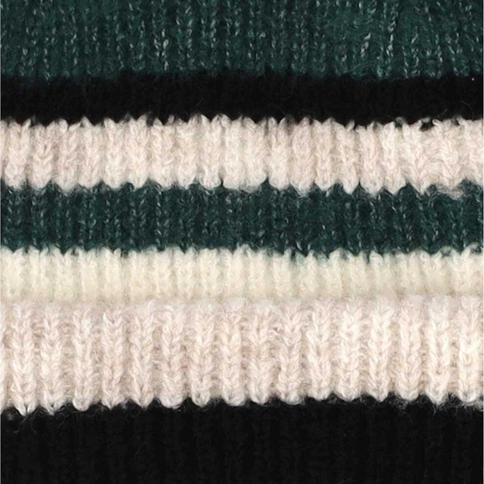 Heatkeeper - Chapeau pour femme - Fashion Stripes - Vert foncé - Taille unique 3/3