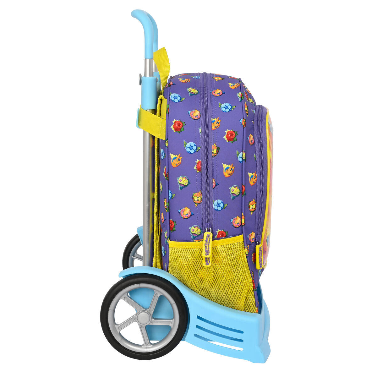 Mochila Escolar con Ruedas Guardians of Kazoom Amarillo 2/3