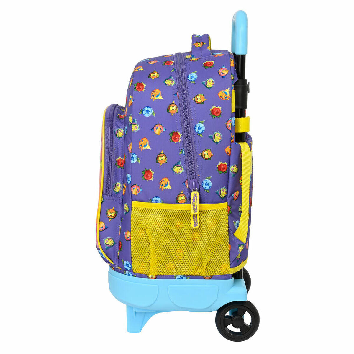 Mochila Escolar con Ruedas Guardians of Kazoom Amarillo 3/3