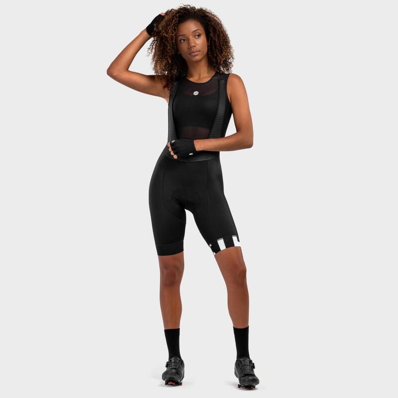 Sous-maillot vélo femme Cyclisme Landscape Noir