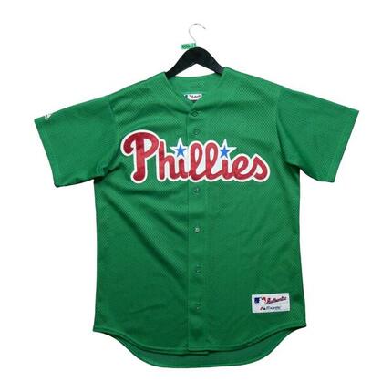 Reconditionné - Maillot Majestic Philadelphia Phillies St Patrick&