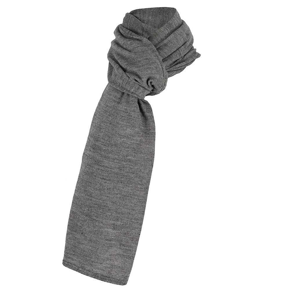 HEAT KEEPER Heatkeeper - Sjaal heren - Effen - Midden Grijs - One Size