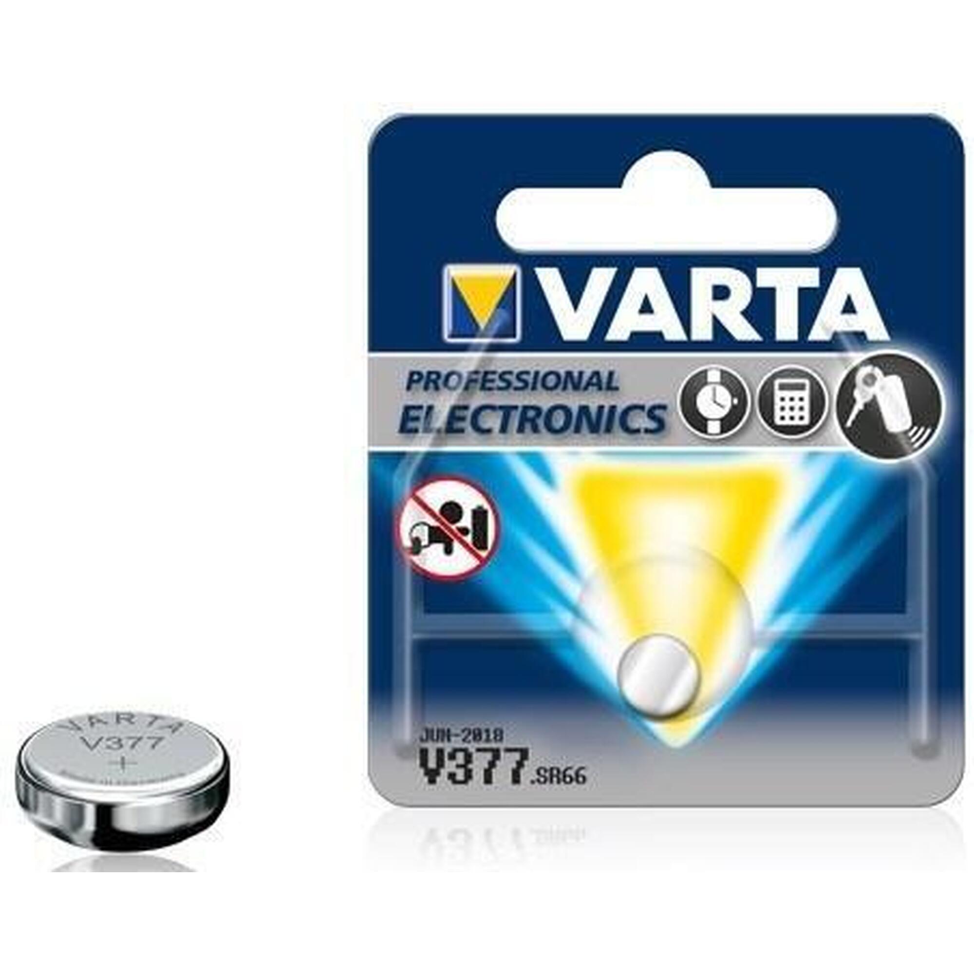 Varta knoopcel batterij v377/sr626 horloge