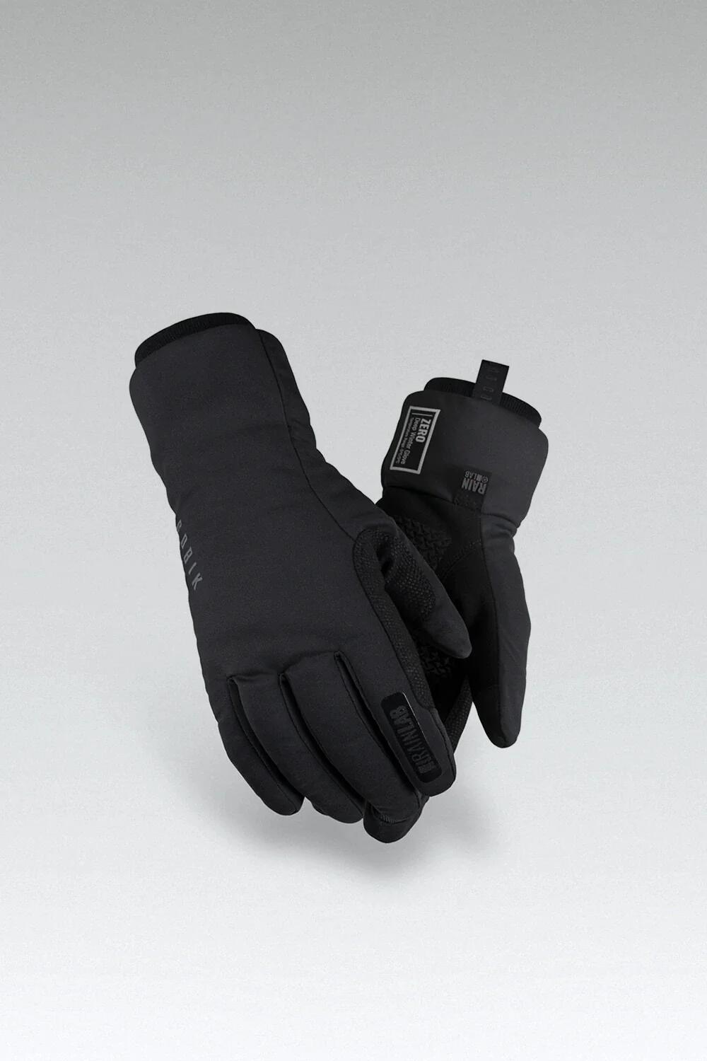 GOBIK Radhandschuhe Thermal Unisex - Thermohandschuhe Primaloft Zero Schwarz