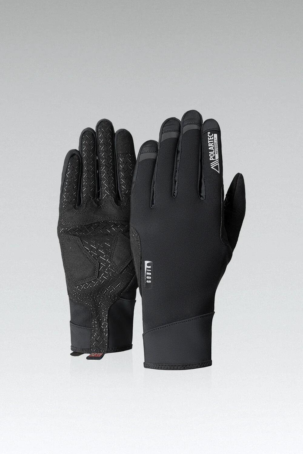GOBIK Radhandschuhe Thermal Unisex Größe S - Thermohandschuhe Neoshell Bora Schwarz