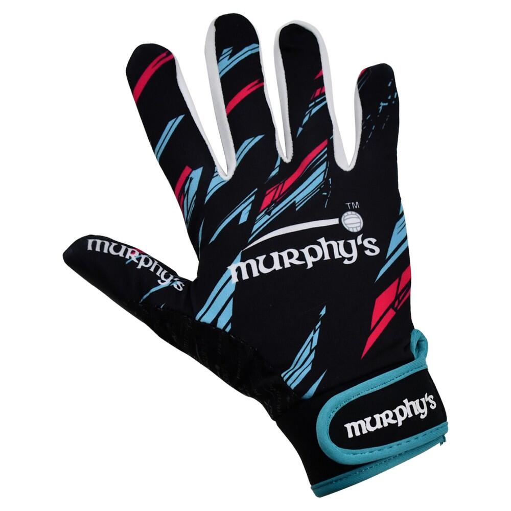 MURPHYS Unisex Adult Gaelic Gloves (Black/Blue/Pink)
