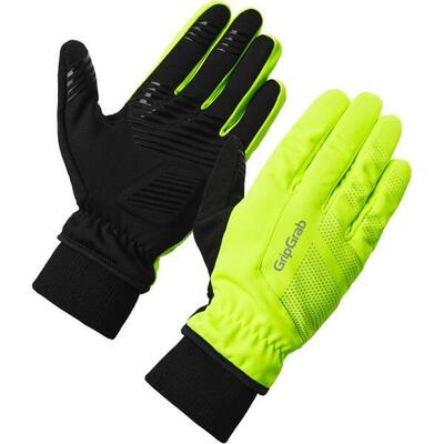 Fietshandschoenen windproof unisex - ride 2 winter gloves yellow