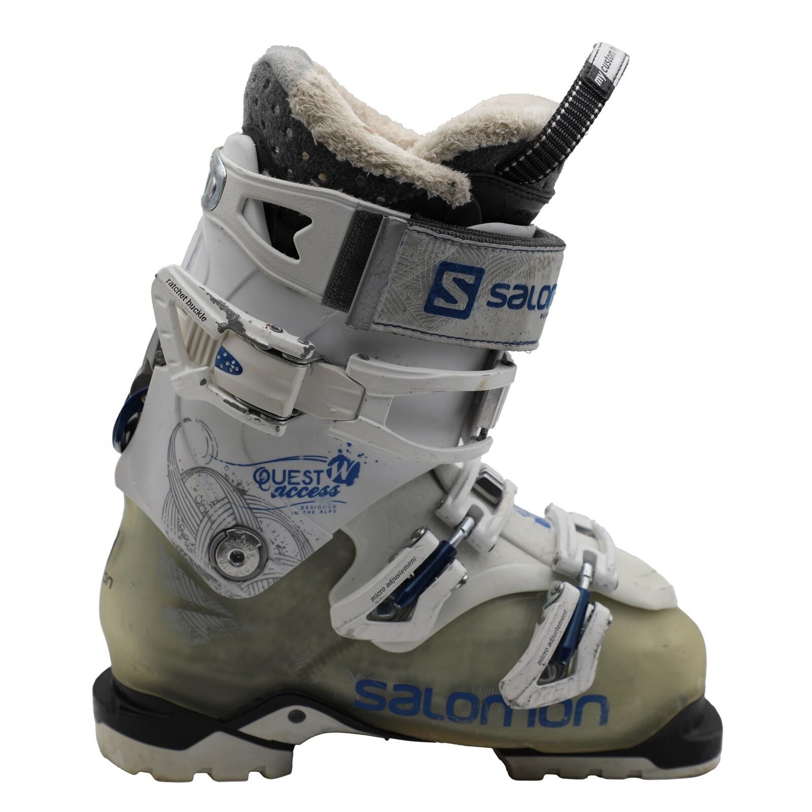 chaussure ski salomon quest PRO TR 110 - Chaussures de - Neuf déstockage Its lightweight polyolefin shell allows for smooth strides and excellent maneuverability on the hill Ski Boat Men Salomon Quest