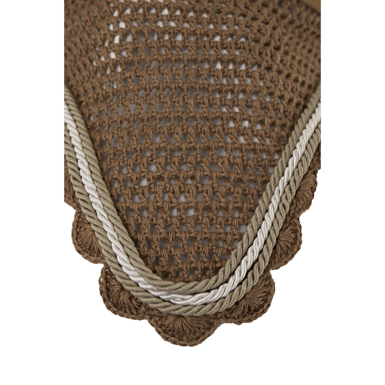 HORZE Bavaglio Completo Per Guancia Per Cavalli, In Pelle E Corde Con Accessori Acciaio Inox, Coppia