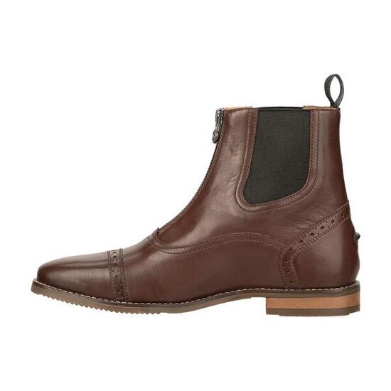 Boots d'équitation en cuir zip frontal femme Suedwind Footwear Florentina