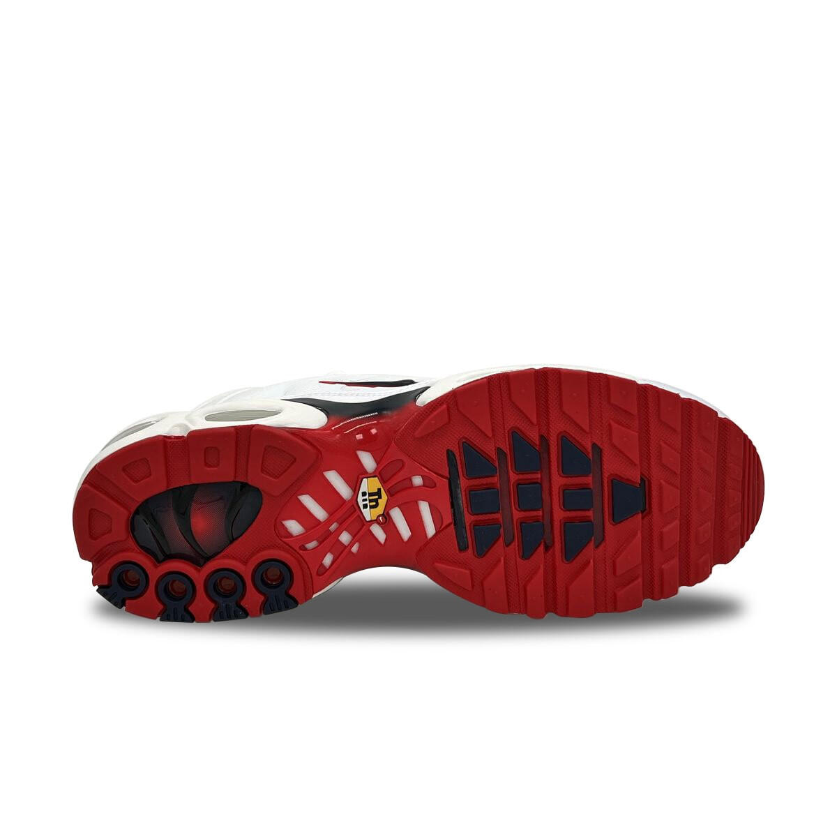 Nike Air Max Plus TN White Gradient Red 3/4