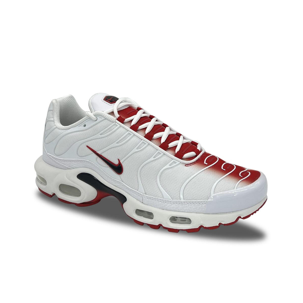 Nike Air Max Plus TN White Gradient Red 2/4