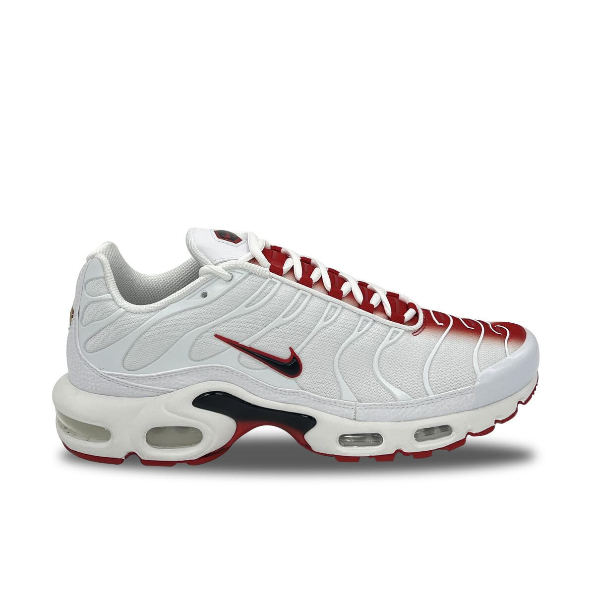 Nike Air Max Plus TN White Gradient Red 1/4