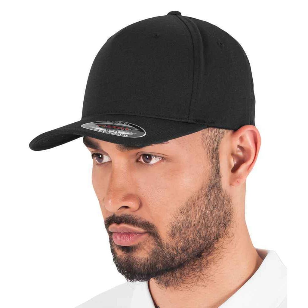 Unisex 5 Panel Cap (Black) 3/3