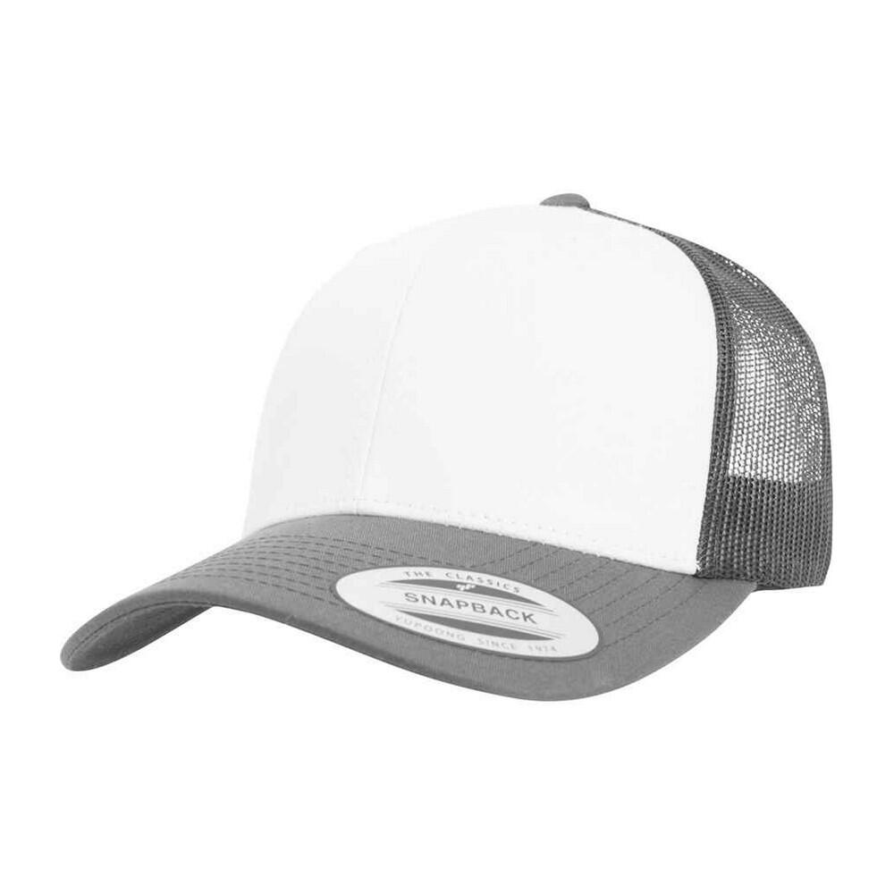 dark grey / white