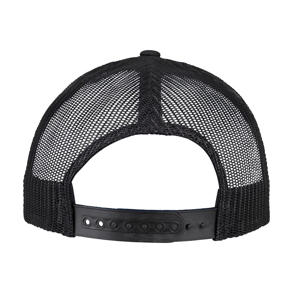 Retro Trucker Cap (Black) 2/4