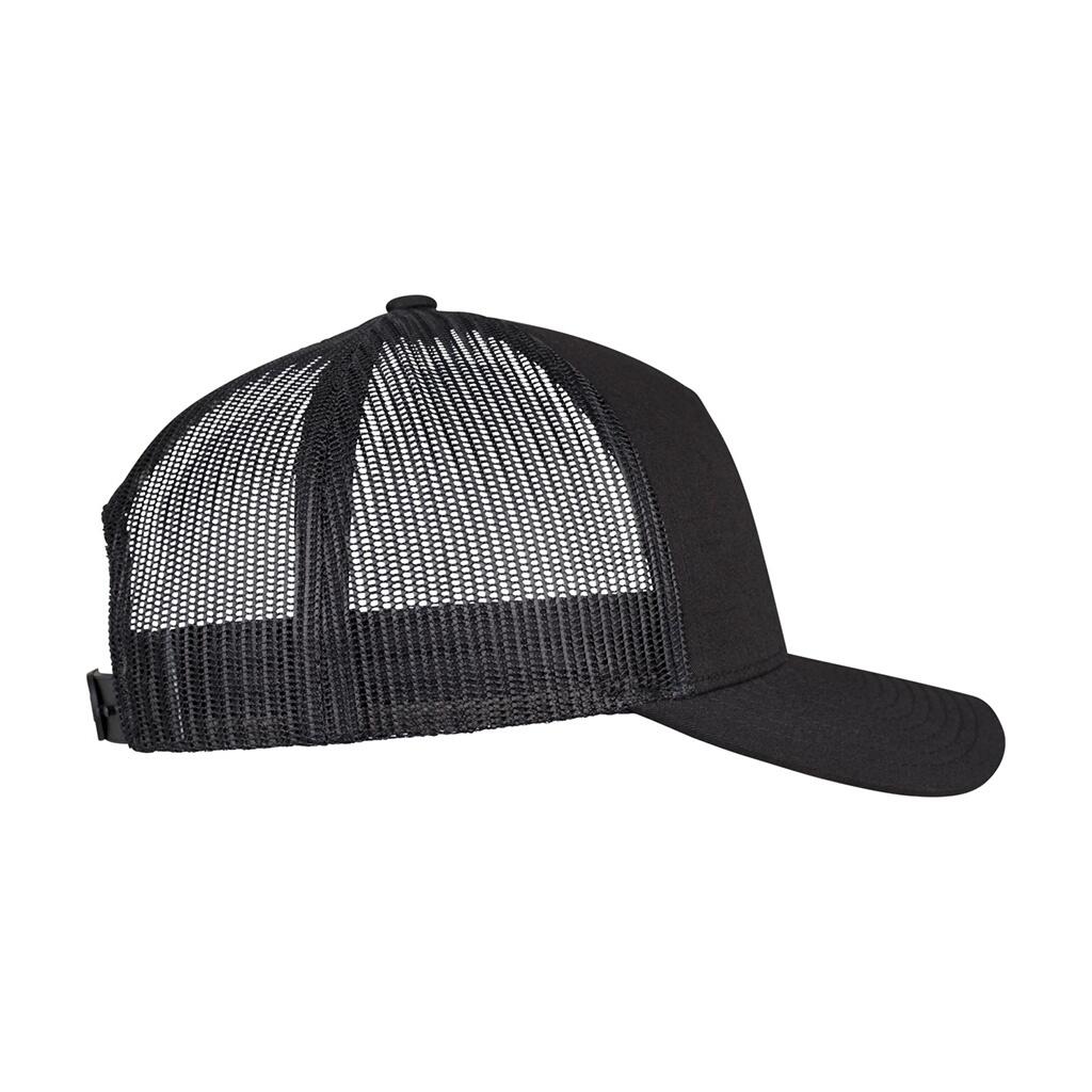 Retro Trucker Cap (Black) 4/4