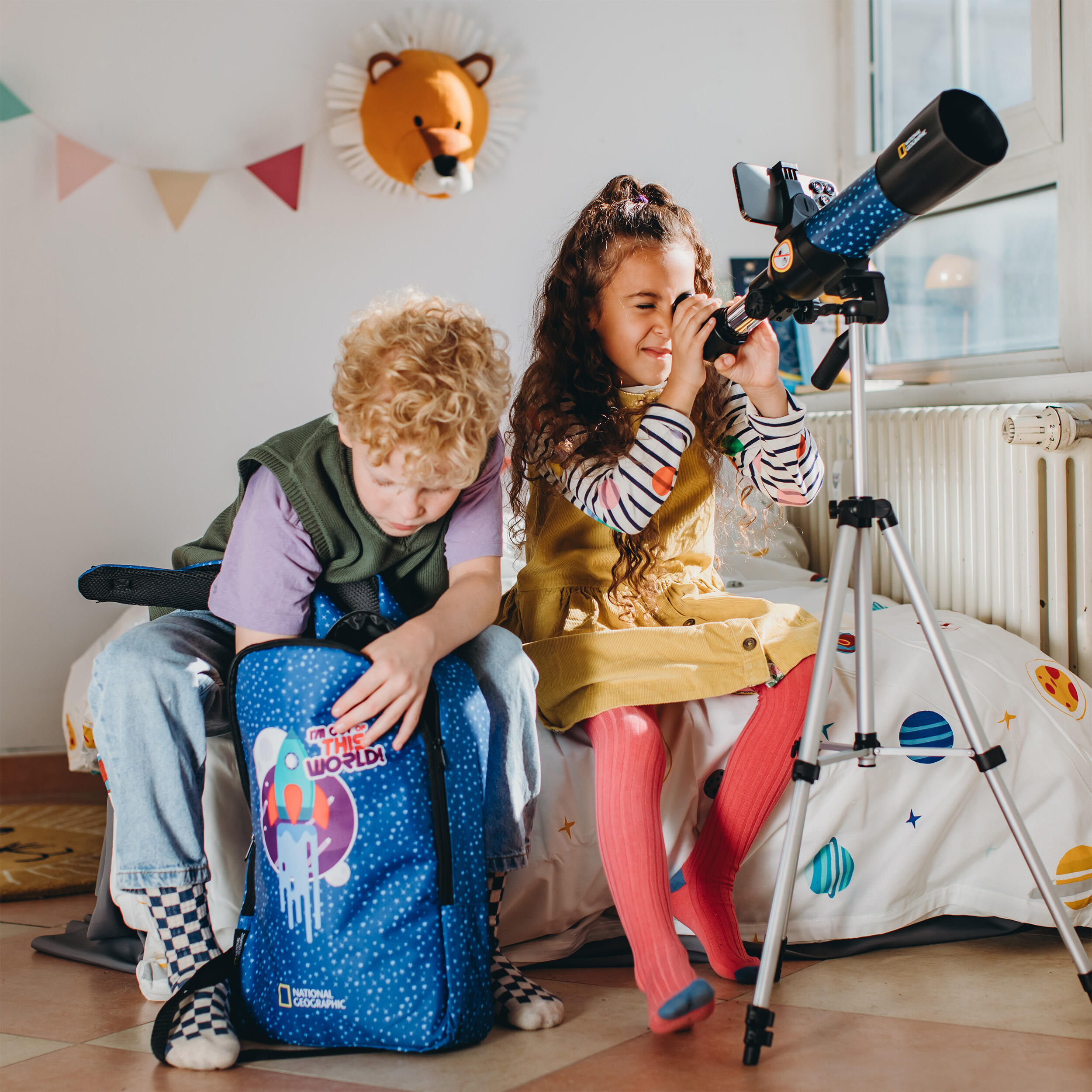 Télescope pour enfants NATIONAL GEOGRAPHIC avec application de réalité augmentée 2/7
