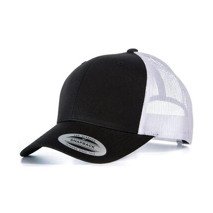 HerrenDamen Unisex Zweifarbig Trucker Cap Damen und Herren Grau/Weiß