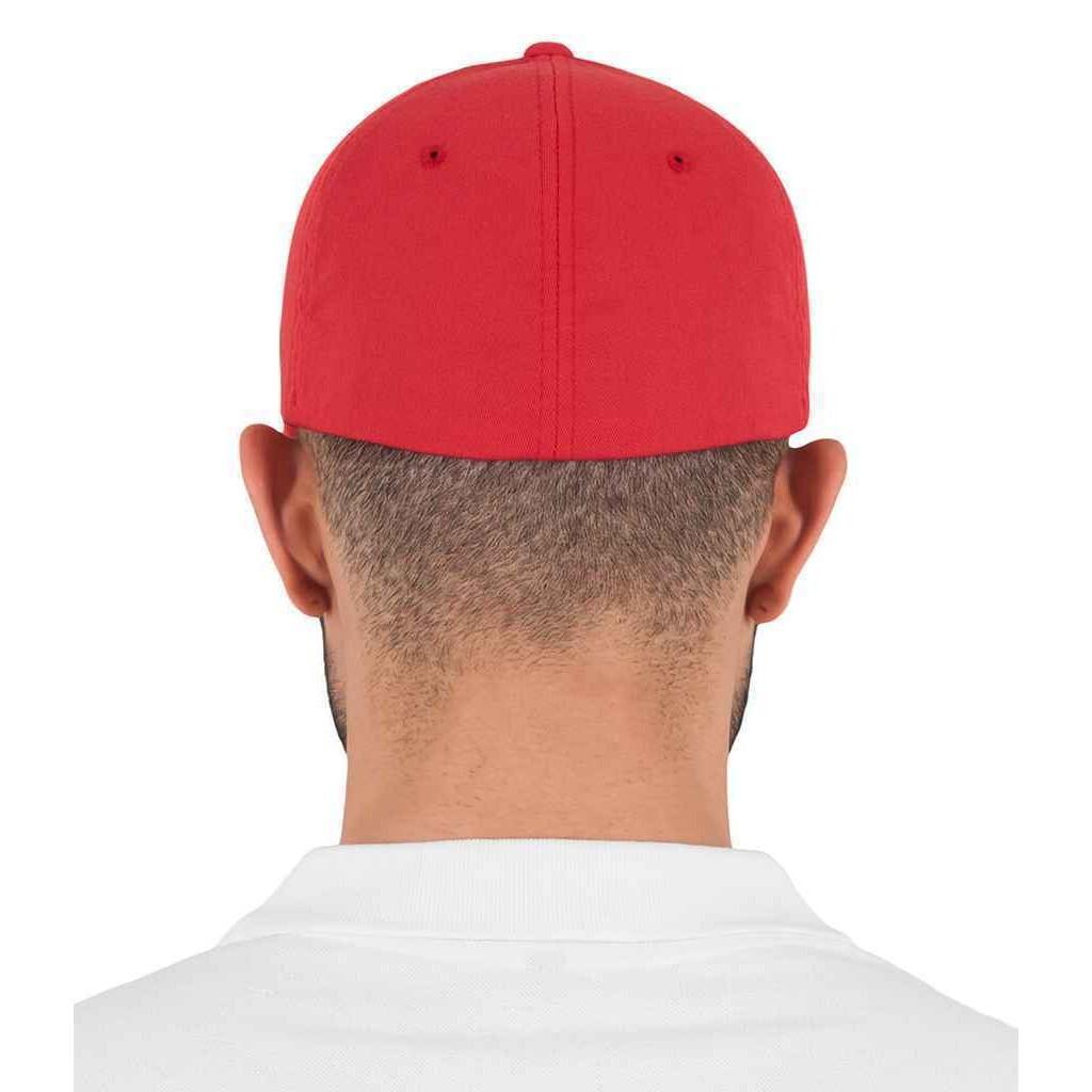 Unisex 5 Panel Cap (Red) 2/3