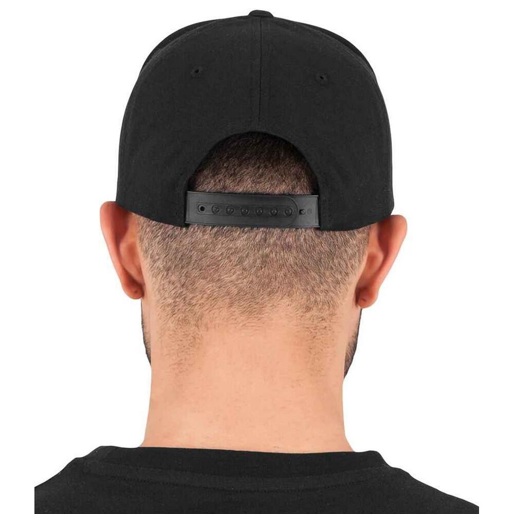 "Yupoong" BaseballMütze Snapback für HerrenDamen Unisex Damen und Herren Schwarz 4/4