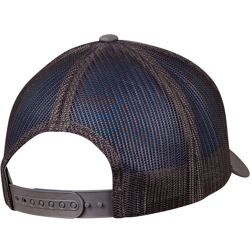 Unisex RetroTruckerkappe Damen und Herren Marineblau 2/3