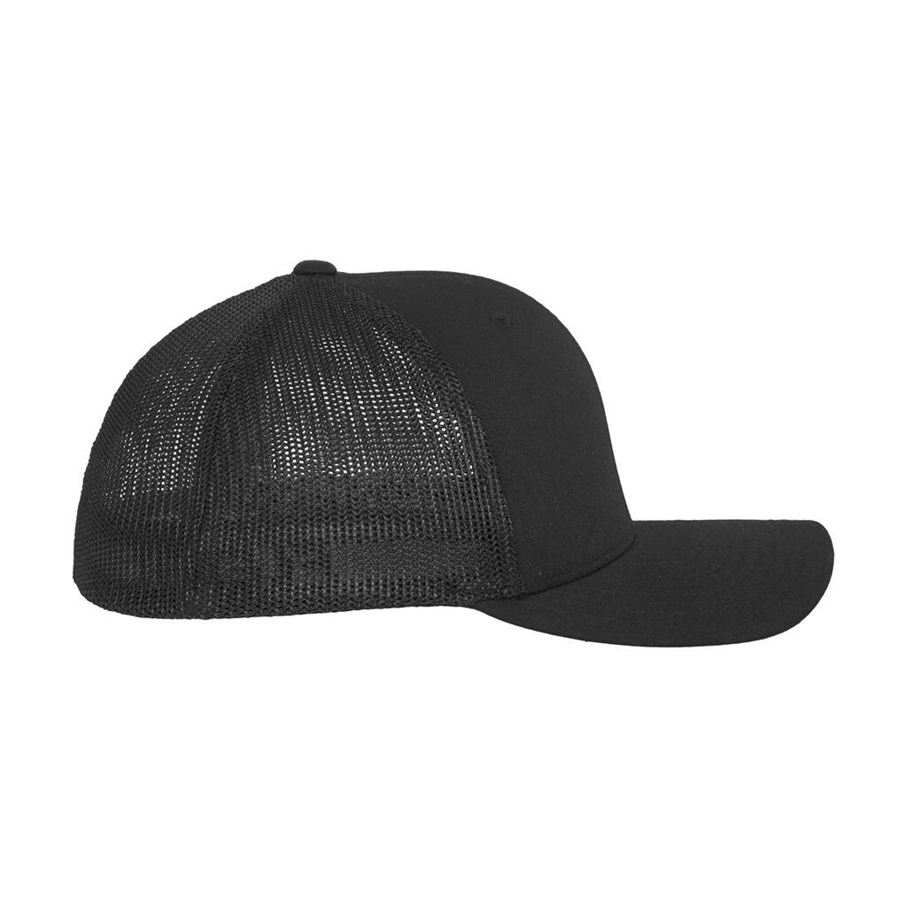 Trucker Cap Damen und Herren Schwarz 4/4