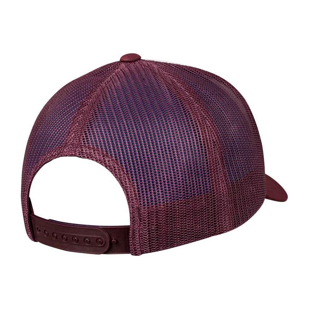 Retro Trucker Cap (Maroon/White) 2/2