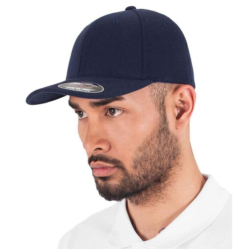 Cap Adulto Unisex Flexfit Blu Navy 3/3