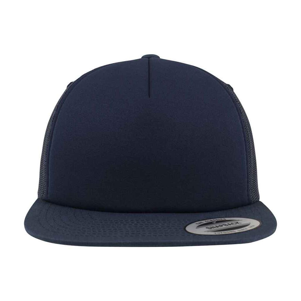 Trucker Cap Damen und Herren Marineblau 4/4