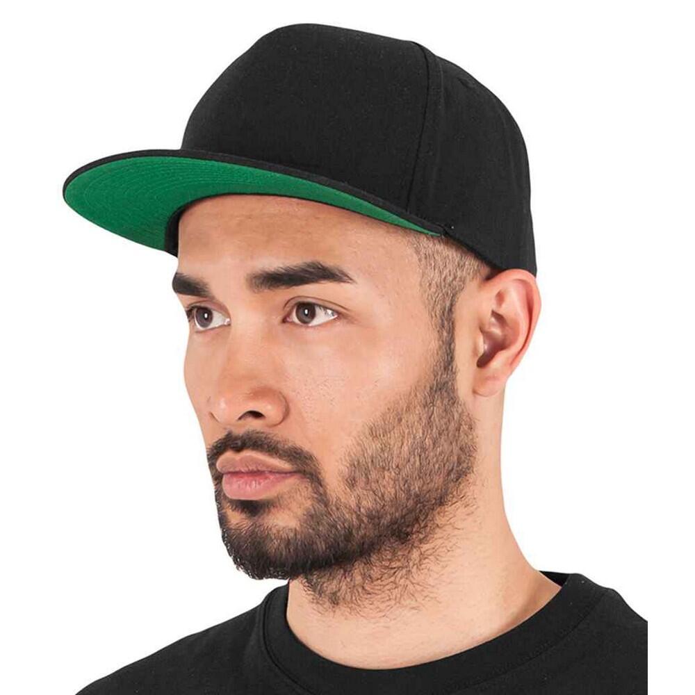"Classic" Snapback Mütze für HerrenDamen Unisex Damen und Herren Schwarz 4/4
