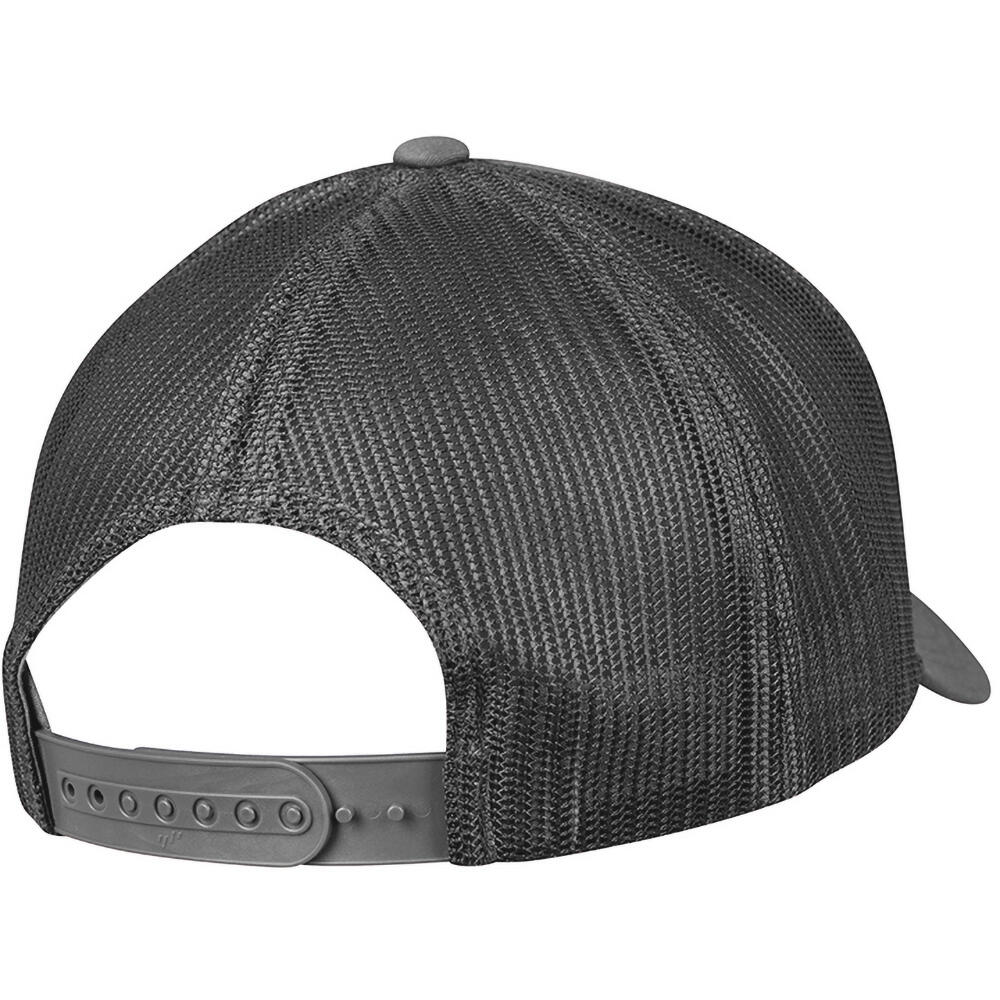 Unisex RetroTruckerkappe Damen und Herren Dunkelgrau 2/2