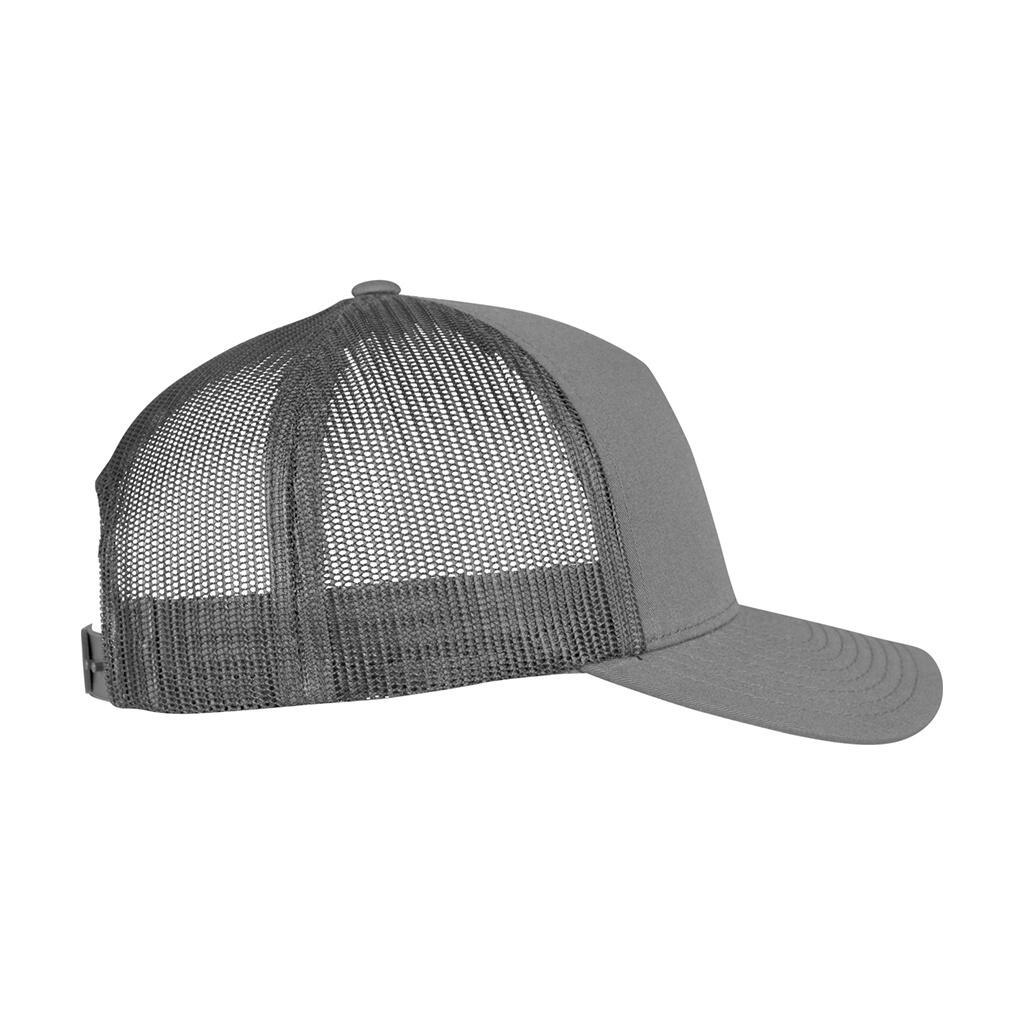 Retro Trucker Cap (Charcoal) 4/4