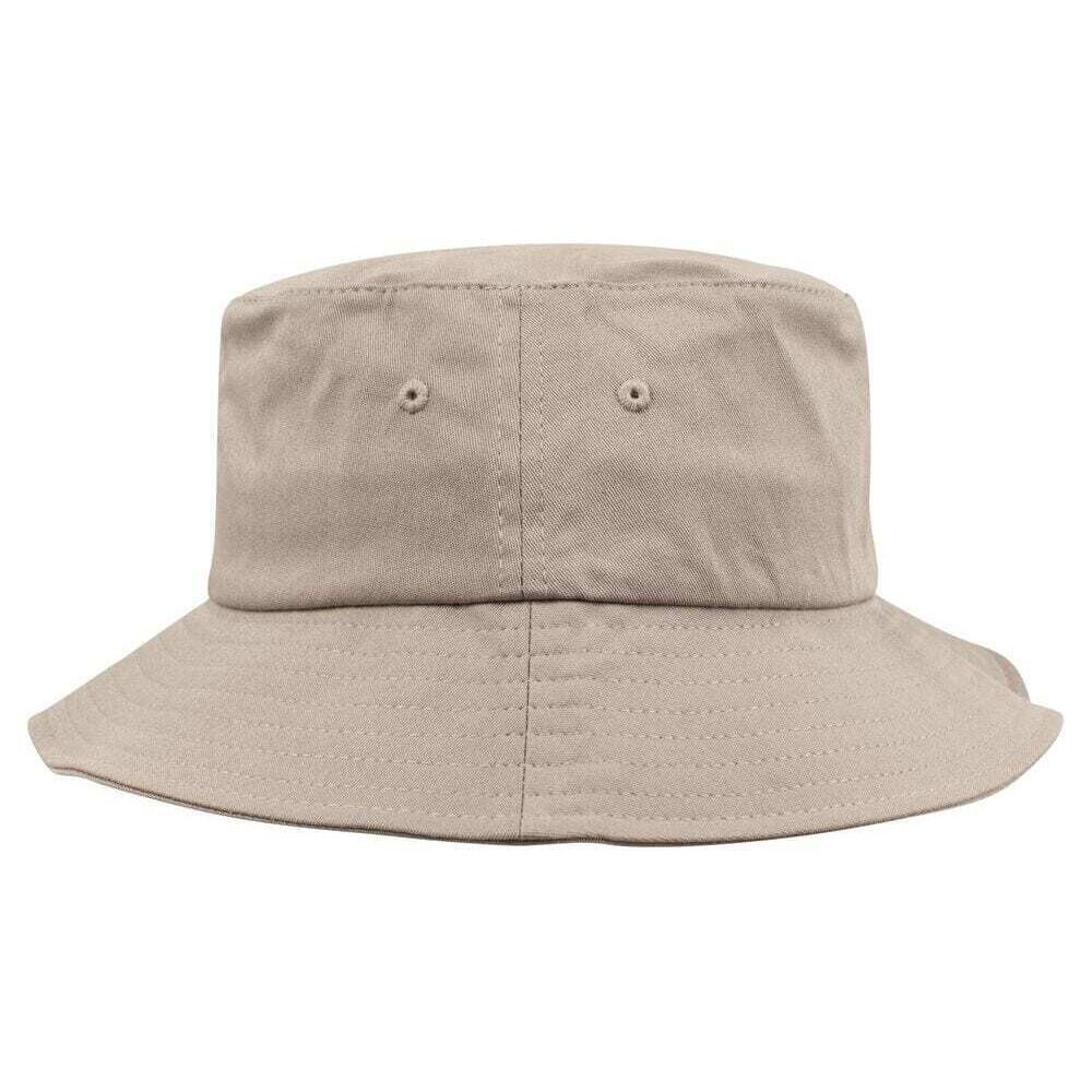 Cotton Twill Bucket Hat (Khaki) 2/2