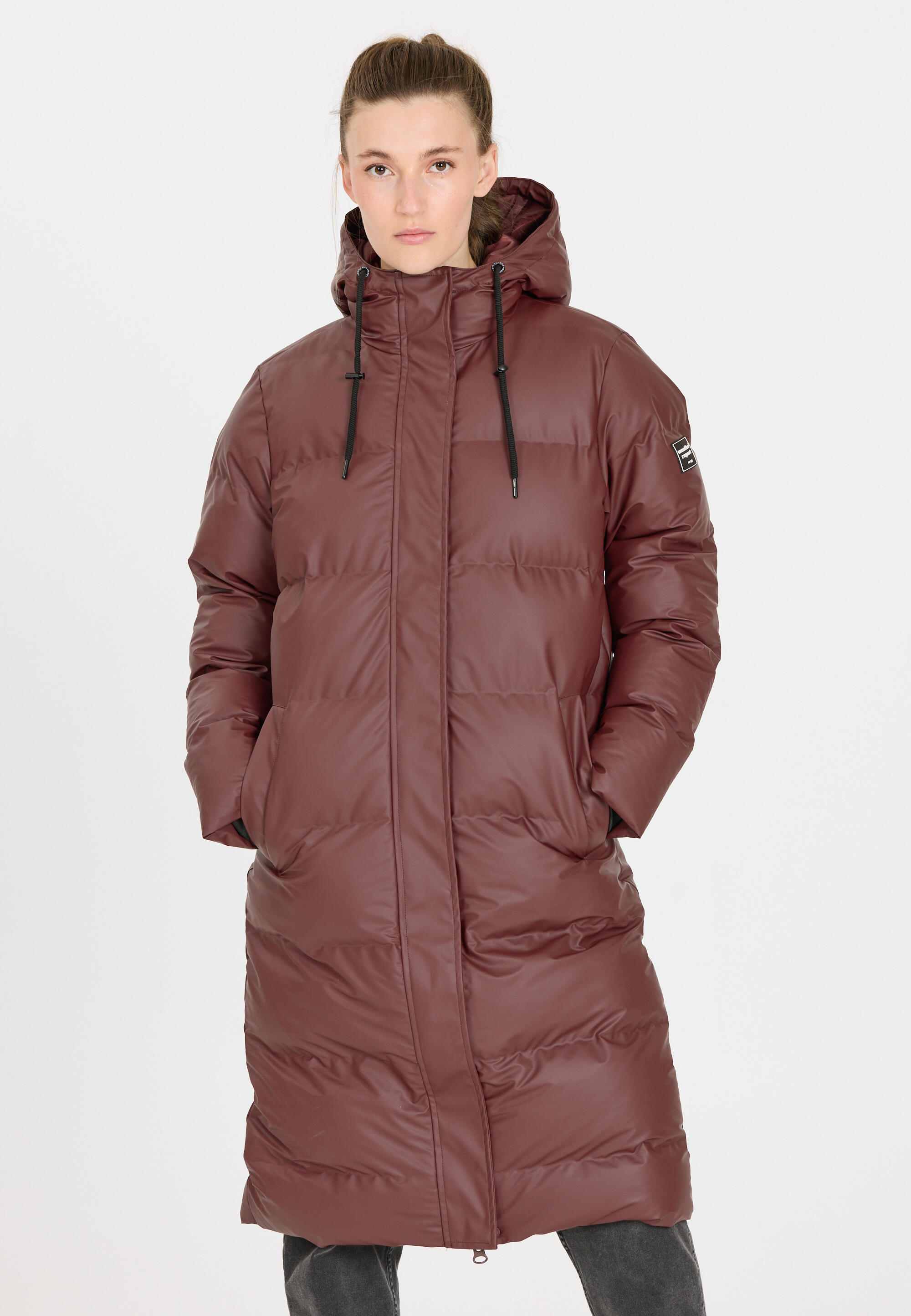 Daunenjacke  mit Kapuze, Damen Weather Report Audrey 4/5