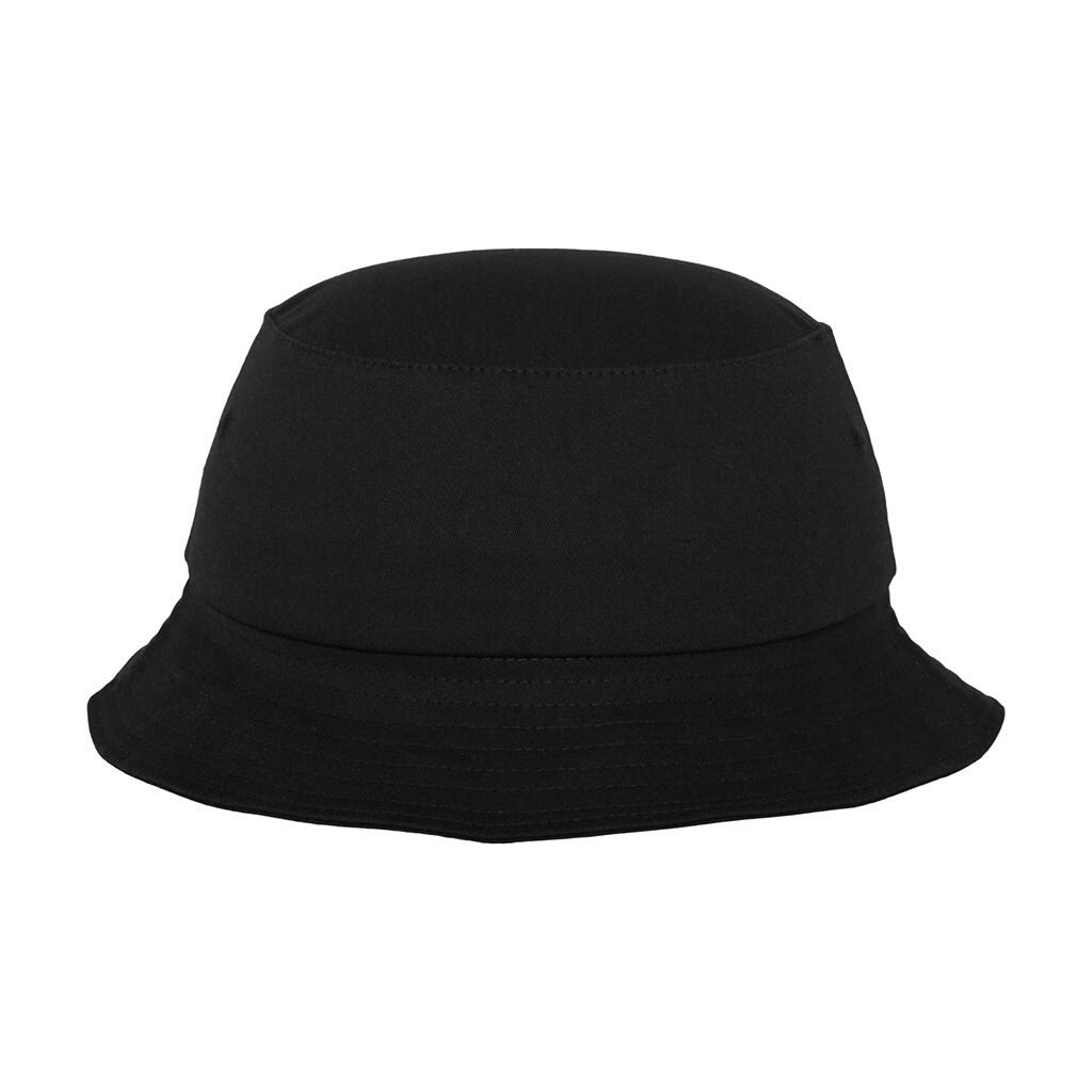 FLEXFIT Cotton Twill Bucket Hat (Black)