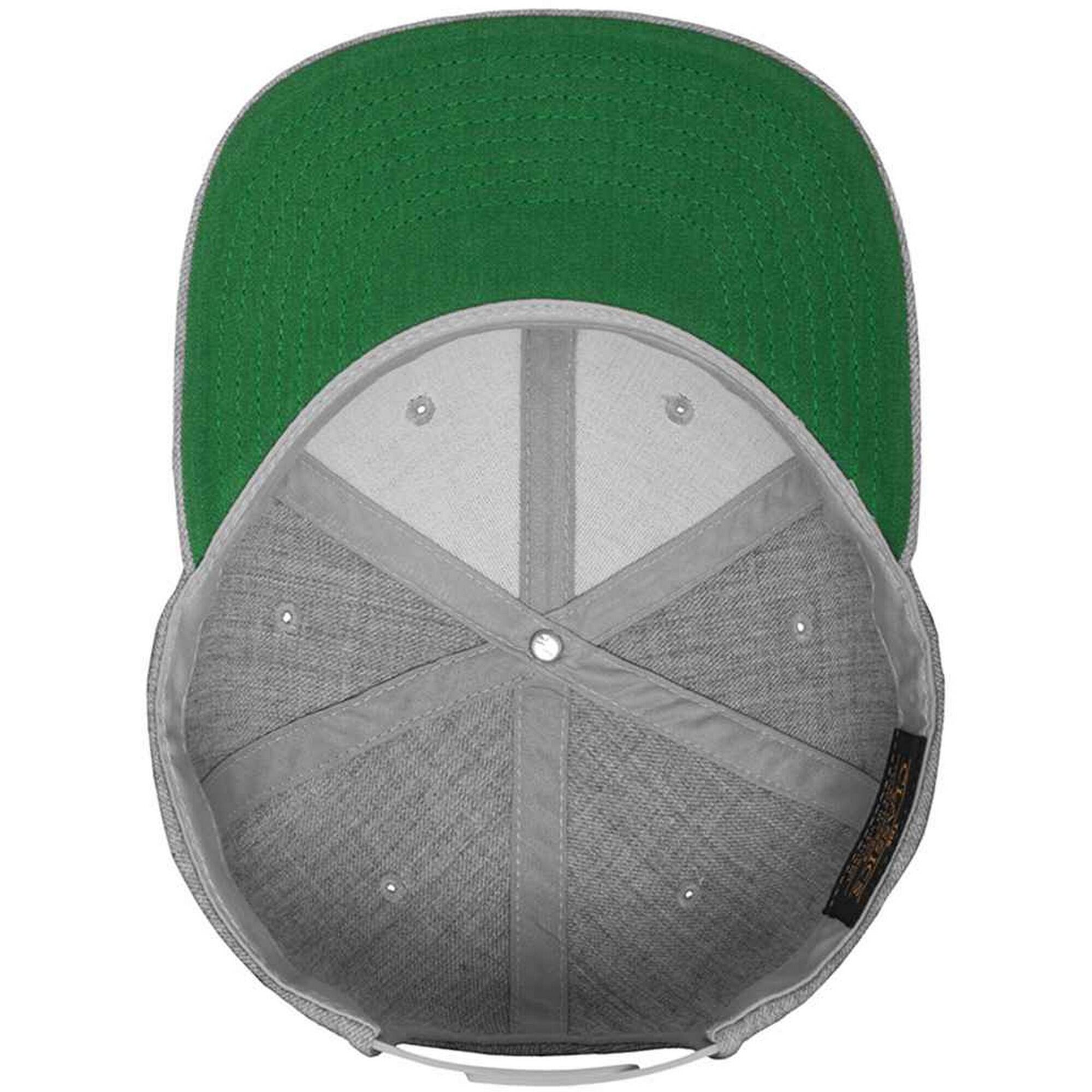 "Classic" Snapback Mütze für Herren Grau meliert 3/3