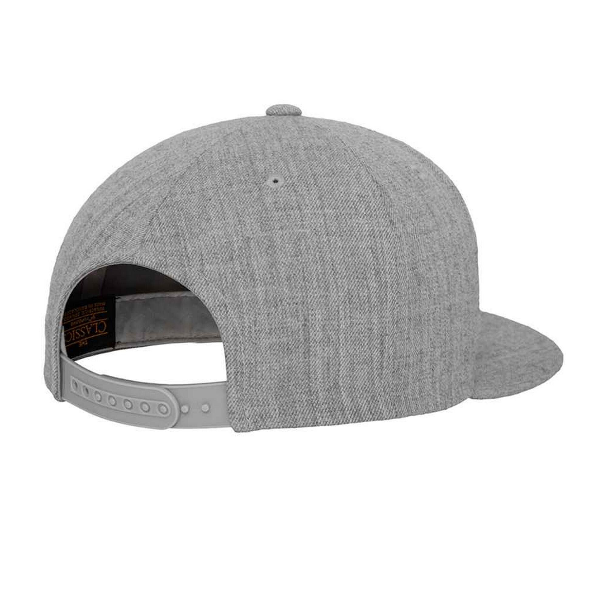 "Classic" Snapback Mütze für Herren Grau meliert 2/3