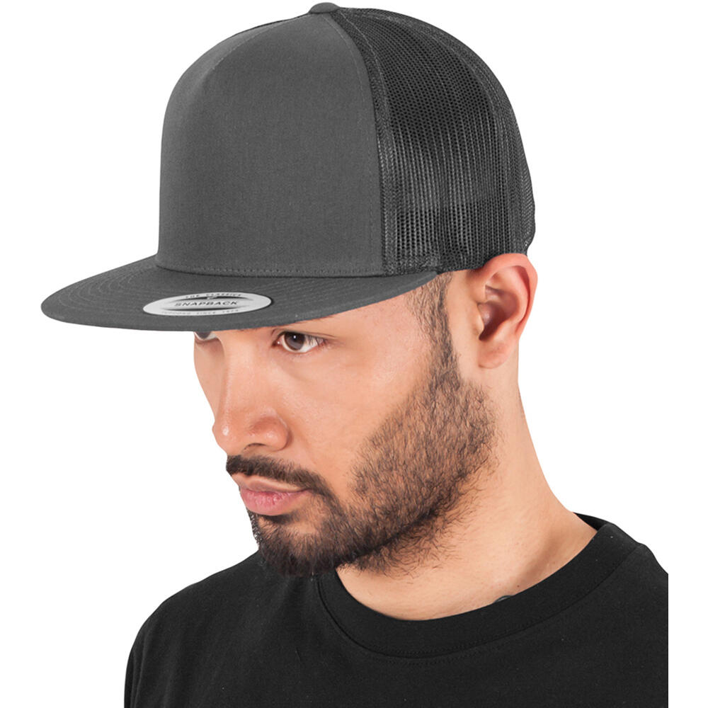 Cappellino Tipo Trucker Unisex Flexfit Carbone 3/3