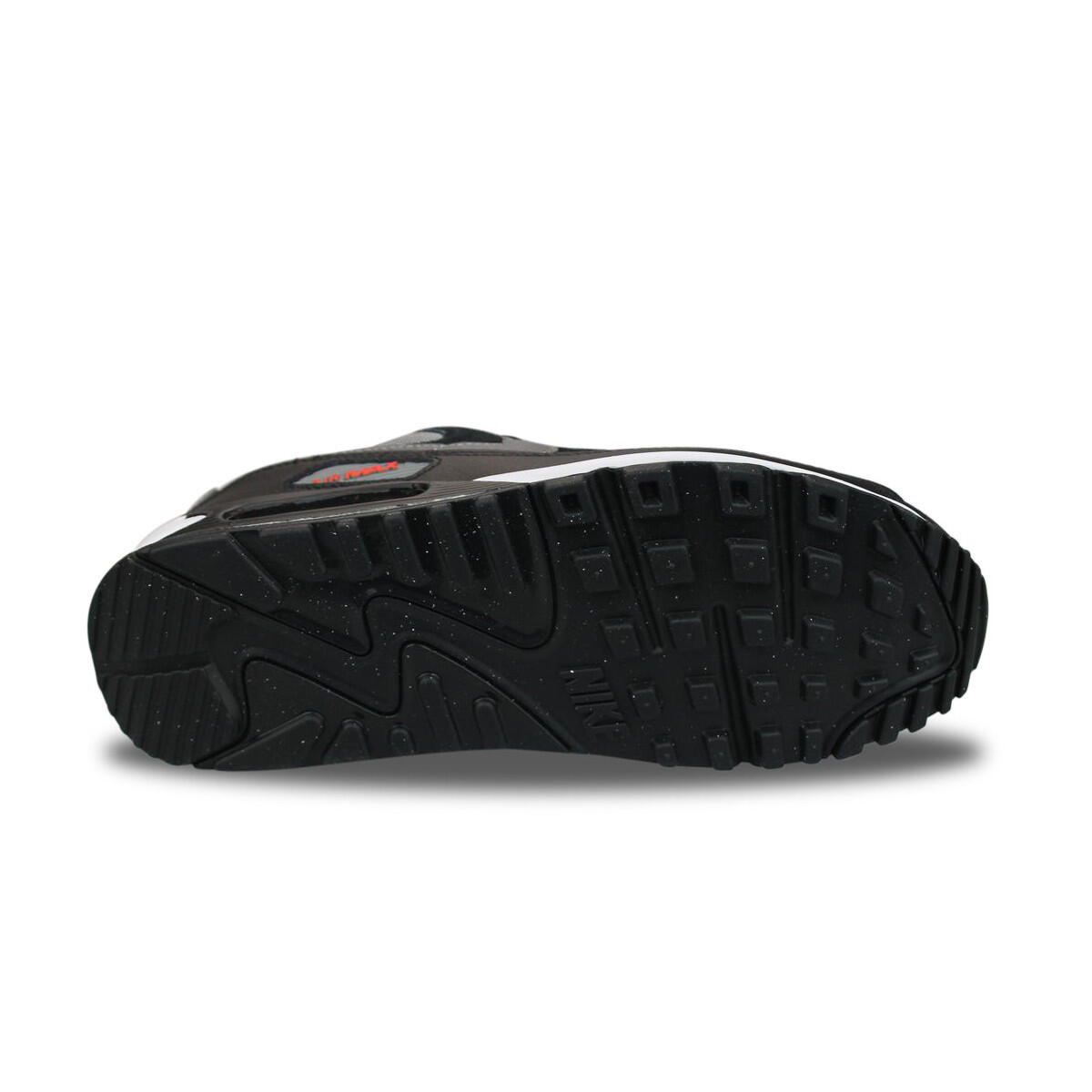 Nike Air Max 90 Grey Black Red - FD0664-001_42 3/4