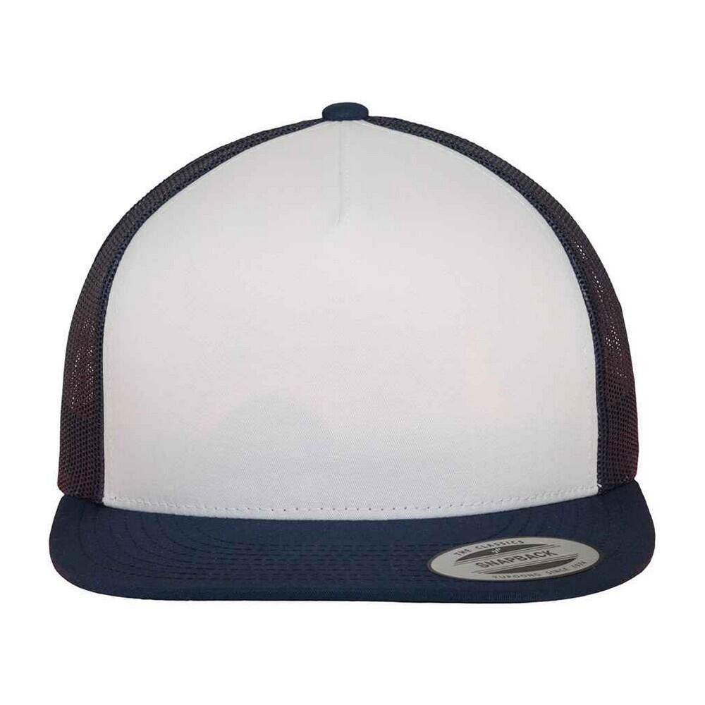 navy blue / white