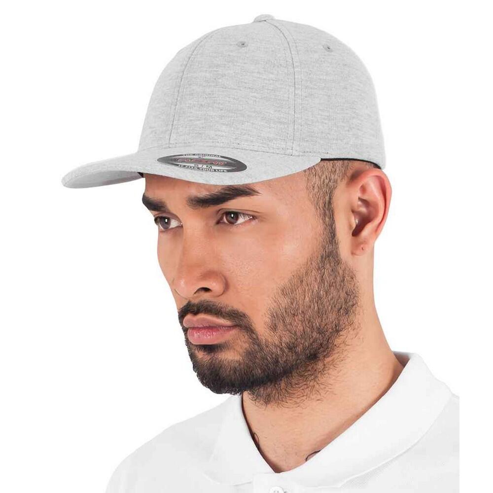 Kappe für HerrenDamen Unisex Damen und Herren Grau meliert 3/3