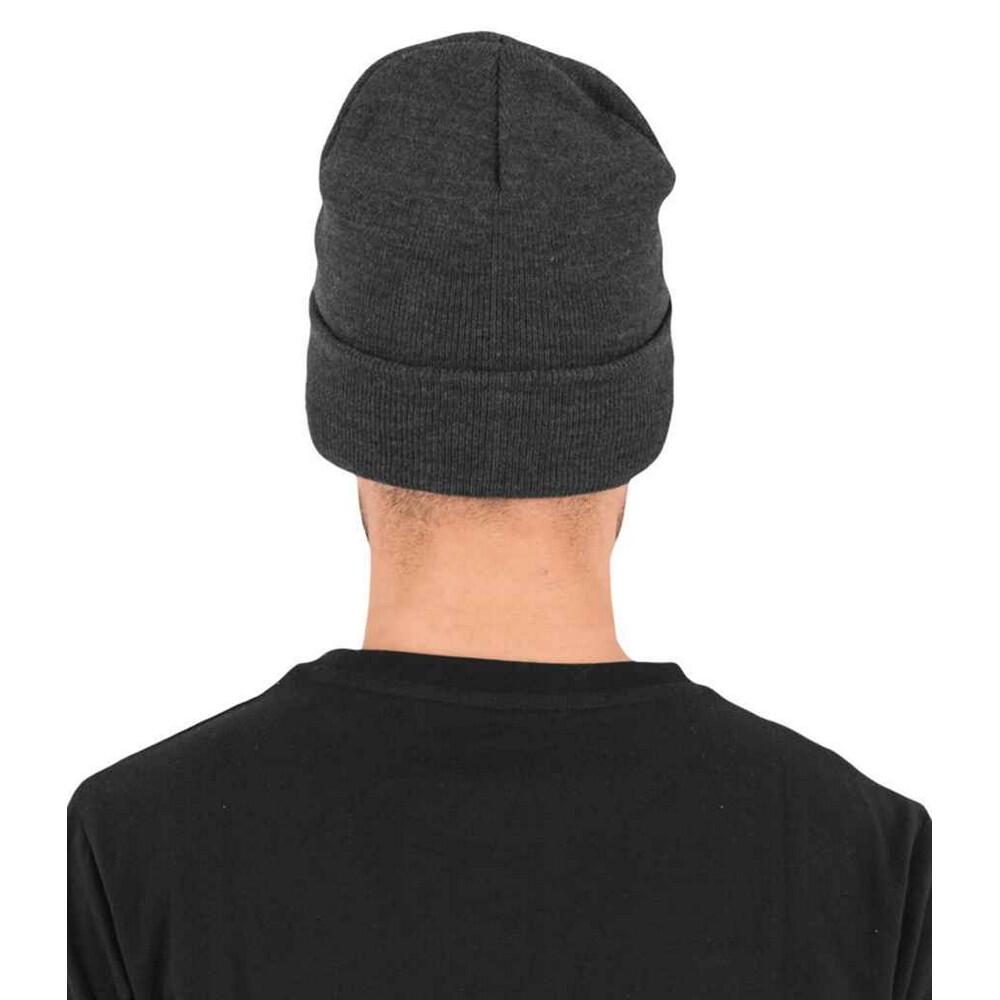 Unisex Adult Heavyweight Beanie (Charcoal) 2/3