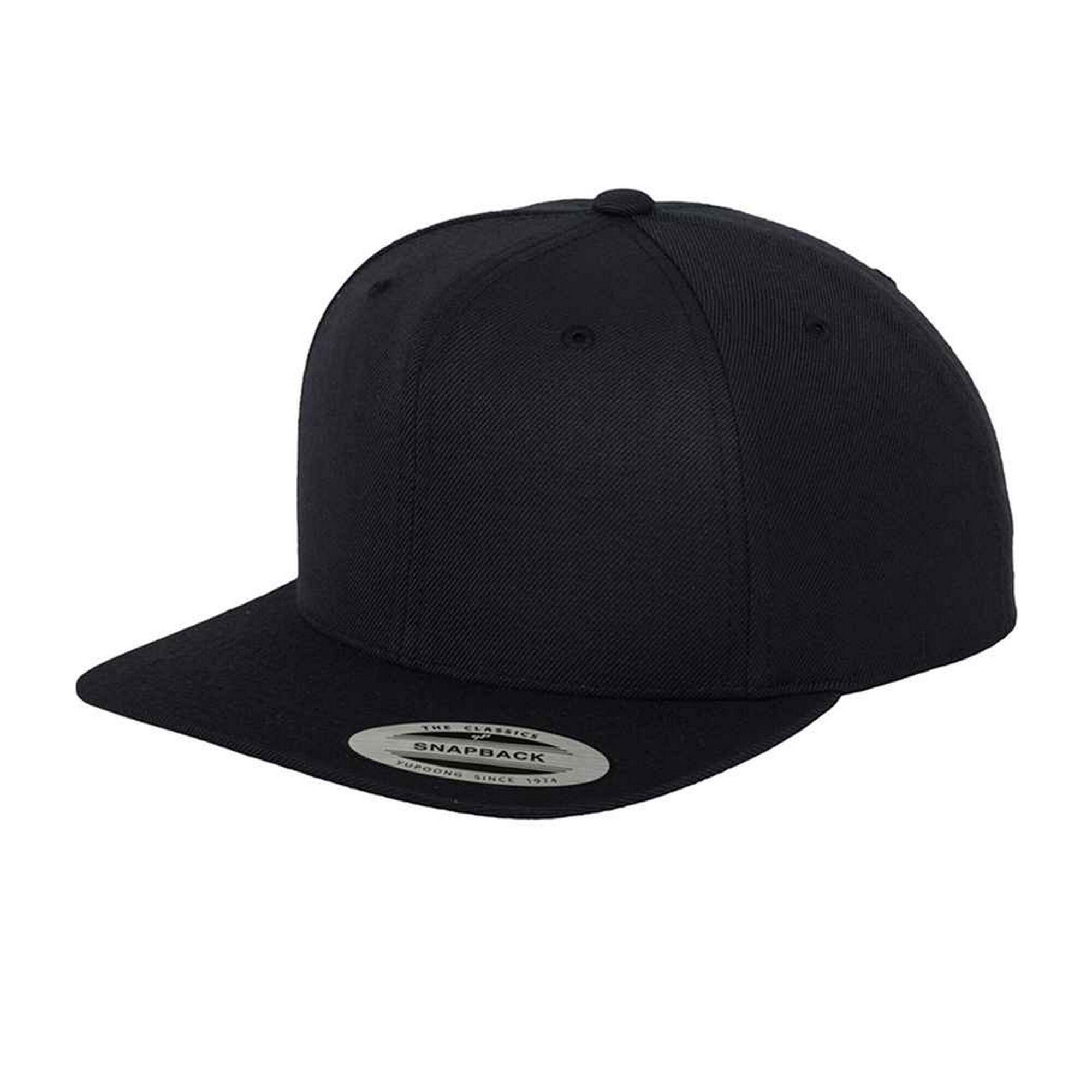 FLEXFIT Mens Classic Snapback Cap (Dark Navy)