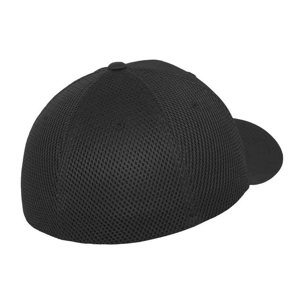 "Tactel" BaseballMütze MeshEinsatz Damen und Herren Schwarz 2/2