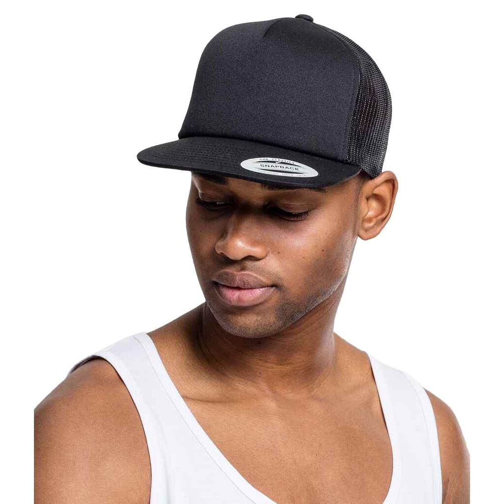 Trucker Cap Damen und Herren Schwarz 4/4