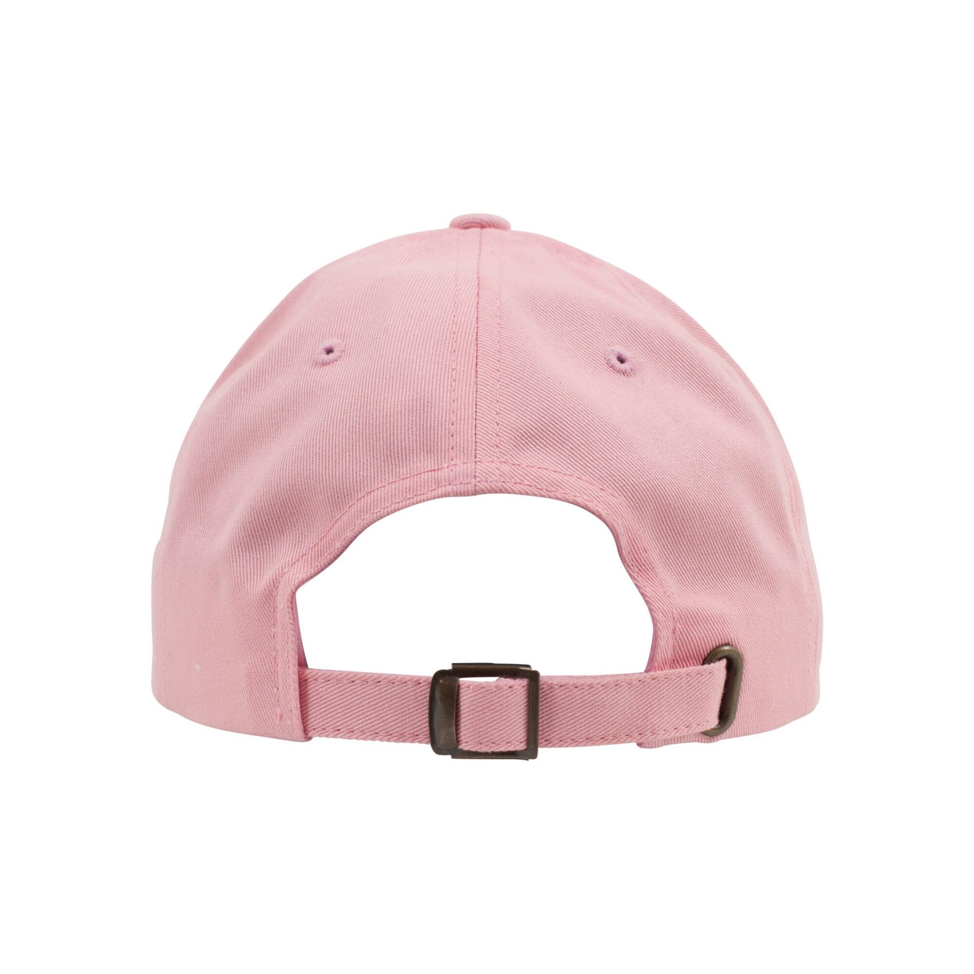 Unisex Adult Cotton Twill Low Profile Cap (Pink) 2/4