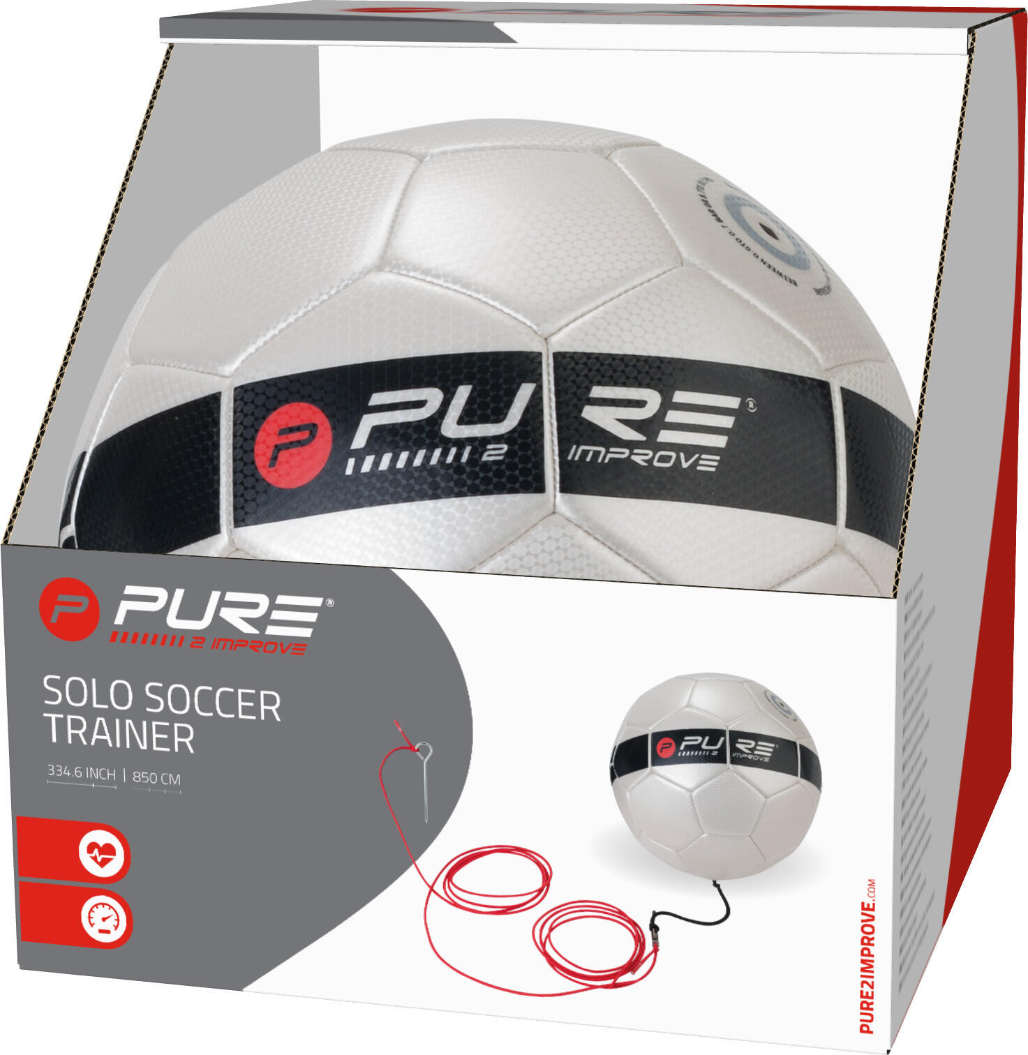 Ballon de foot d'entraînement Pure2Improve 3/3