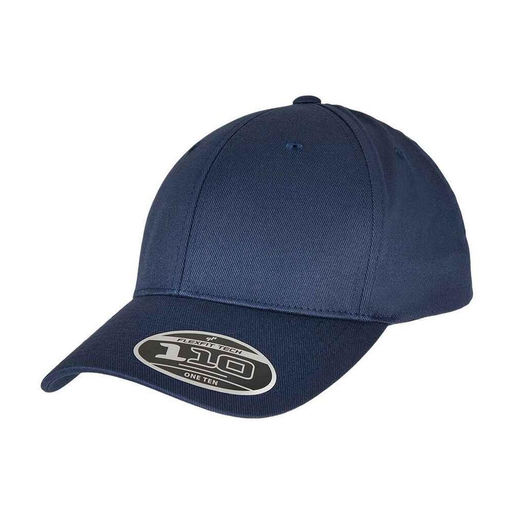 110 Curved Peak Cap (Navy) 4/4