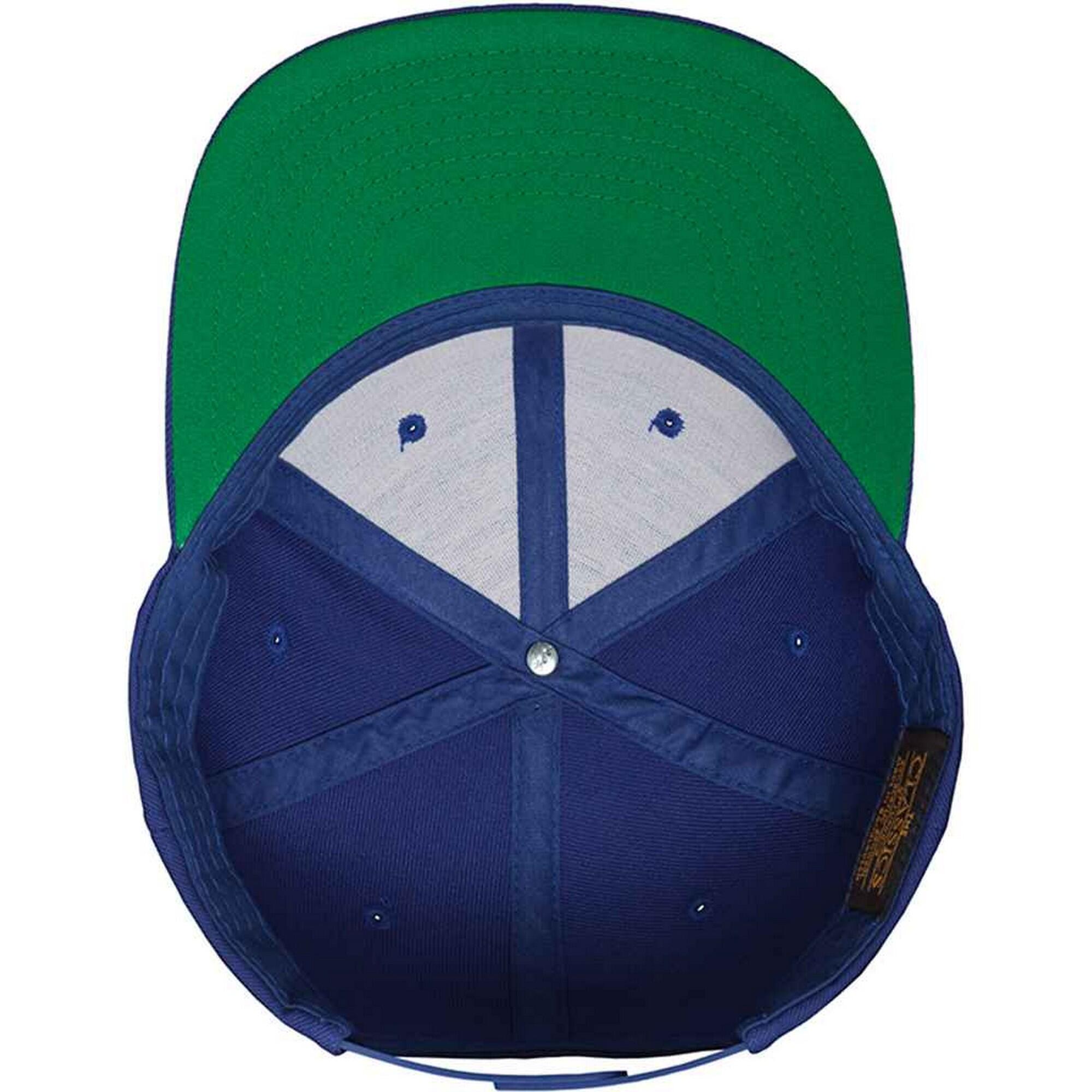 Mens Classic Snapback Cap (Royal Blue) 3/3